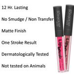 Buy Bonjour Paris Lip Bomb Super Matte Liquid Lip Gloss (Sheer Brown) + Photo Match Translucent Compact(Beige) - Combo Pack of 2 LGB09-05-NEW-CPB04-05 - Purplle