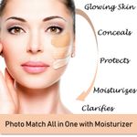 Buy Bonjour Paris Photo Match BB Cream (Rose Ivory) + Creme Lipstick (Red Amber) - Combo Offer _ BCB01-02-LSB02-17 - Purplle