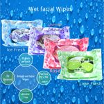 Buy Bonjour Paris Photo Match Color Correcting Silicone Gel Primer (Blue) + Wet Facial Wipes (Ice Fresh Flavor)- Pack of 2 PRB01-03-WPB02-IC-2PC - Purplle