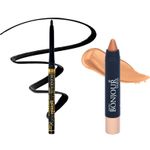 Buy Bonjour Paris Photo Match Crayon Concealer (Cool Tan) - Auto Kajal Combo, Packof 2 APB03-CKB04-04 - Purplle