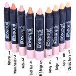 Buy Bonjour Paris Photo Match Crayon Concealer (Cool Tan) - Auto Kajal Combo, Packof 2 APB03-CKB04-04 - Purplle