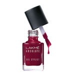 Buy Lakme Absolute Gel Stylist Nail Color, Fearless (12 ml) - Purplle