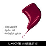 Buy Lakme Absolute Gel Stylist Nail Color, Fearless (12 ml) - Purplle