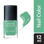 Buy Lakme Absolute Gel Stylist Nail Color, Verdure (12 ml) - Purplle