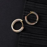 Buy Queen Be Iridescent Etched Earrings - Purplle