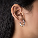 Buy Queen Be Iridescent Etched Earrings - Purplle