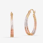 Buy Queen Be Shine On Hoop Earrings - Purplle