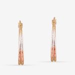 Buy Queen Be Shine On Hoop Earrings - Purplle