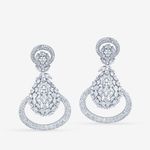 Buy Queen Be Tiered Circles Earrings - Purplle
