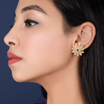 Buy Queen Be Gold Drops Earrings - Purplle