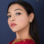 Buy Queen Be Gold Drops Earrings - Purplle