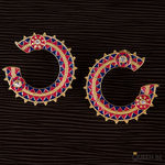 Buy Queen Be Dragon Charm Earrings - Purplle