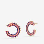 Buy Queen Be Dragon Charm Earrings - Purplle