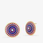 Buy Queen Be Colourful Kaleidoscope Earrings - Purplle