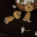 Buy Queen Be Golden Bell Earrings - Purplle