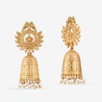 Buy Queen Be Golden Bell Earrings - Purplle
