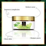 Buy Good Vibes Tea Tree Cleansing Mask | Anti-Acne, Cleansing, Soothing | No Parabens, No Sulphates, No Mineral Oil, No Animal Testing (60 g) - Purplle
