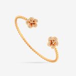 Buy Queen Be Dainty Flower Gold Bracelet & Ring Set - Purplle