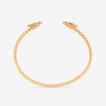 Buy Queen Be Dainty Flower Gold Bracelet & Ring Set - Purplle