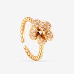Buy Queen Be Dainty Flower Gold Bracelet & Ring Set - Purplle