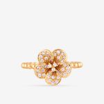 Buy Queen Be Dainty Flower Gold Bracelet & Ring Set - Purplle