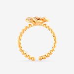 Buy Queen Be Dainty Flower Gold Bracelet & Ring Set - Purplle