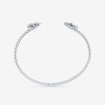 Buy Queen Be Dainty Flower Rose Silver Bracelet & Ring Set - Purplle