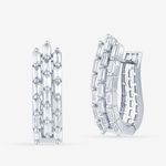 Buy Queen Be Sparky Silver Earrings - Purplle