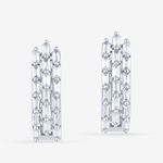 Buy Queen Be Sparky Silver Earrings - Purplle