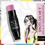 Buy Stay Quirky High & Lit Highlighter stick|Shimmer| Long Lasting| Lightweight| Blendable| Intense Pigment- Shots on me 9 - Purplle