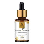 Buy Good Vibes Vitamin C & Goji Berry Depigmentation & Wrinkle Balancing Face Serum | Lightening | With Aloe Vera | No Parabens, No Sulphates (10 ml) - Purplle