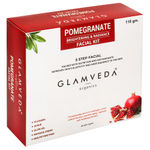 Buy Glamveda Pomegranate Radiance Facial Kit (110 g) - Purplle