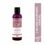 Buy Glamveda 7 IN ONE Onion Hair Ayurvedic Treatment Oil (100 ml) - Purplle