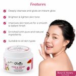 Buy Globus Naturals Rose & Honey Nourishing & Rejuvenating Face Pack ( 125 gm) - Purplle