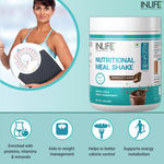 Buy INLIFE Nutritional Meal Shake, Men Women, Meal Replacement Protein Shake with Weight Management Ayurvedic Herbs, (11 g) - Purplle