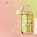 Buy Makeup Revolution Skincare Green Tea & Collagen Serum (30 ml) - Purplle