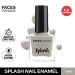 Buy FACES CANADA Ultime Pro Splash Nail Enamel - Sere 44 (8ml) | Quick Drying | Glossy Finish | Long Lasting | No Chip Formula | High Shine Nail Polish For Women | No Harmful Chemicals - Purplle