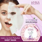 Buy Lotus Herbals Whiteglow Infused Brightening Serum Mask - Purplle