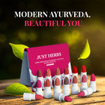 Buy Just Herbs Ayurvedic Lipstick Shade Sampler Kit 7gm - Purplle