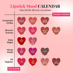 Buy Just Herbs Ayurvedic Lipstick Shade Sampler Kit 7gm - Purplle