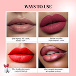 Buy Just Herbs Ayurvedic Lipstick Shade Sampler Kit 7gm - Purplle
