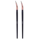 Buy Gary Statz Ergonomic Professional Angled Eye Makeup Brush (Combo Pack of 2) - Purplle