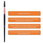 Buy Gary Statz Ergonomic Professional Makeup Mascara Brush - Combo Pack of 2 - Purplle
