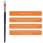 Buy Gary Statz Ergonomic Professional Mascara Brush & Eye Shadow Applicator - Combo Pack of 2 - Purplle