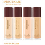Buy Biotique Natural Makeup Diva Radiance Illuminating Foundation (Creamy Oatmeal)(30 ml) - Purplle