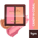 Buy Biotique Natural Makeup Diva Duo Blush (Candy-N-Coral)(9 g) - Purplle