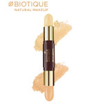 Buy Biotique Natural Makeup Diva Glam Duo Stick (Shade-N-Sheen!)(8 g) - Purplle