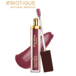 Buy Biotique Natural Makeup Diva Shine Lip Gloss (Sugar Plum)(3 ml) - Purplle