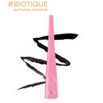 Buy Biotique Natural Makeup Stargaze Matte Eye Liner (Charcoal Black)(3.5 ml) - Purplle