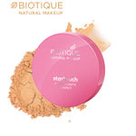 Buy Biotique Natural Makeup Startouch Flawless Matte Compact (Honey Glow)(9 g) - Purplle